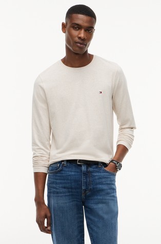 Slim fit majica dugih rukava