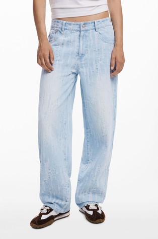 Jeans hlače s poderotinama