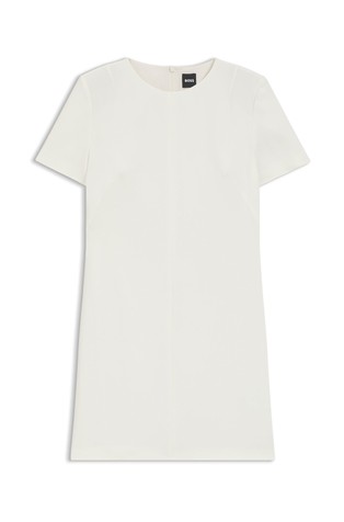 Kratka haljina od viskozne krep tkanine