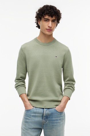 Slim Cotton Knit Jumper