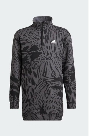 Future Icons Hybrid haljina sa životinjskim otiskom i djelomičnim patentnim zatvaračem