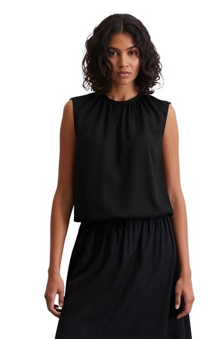 Viskozna bluza bez rukava