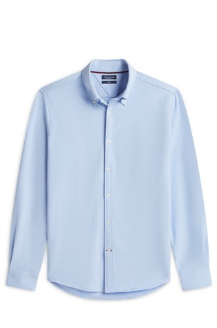 Performance slim fit košulja od oxford pikéa