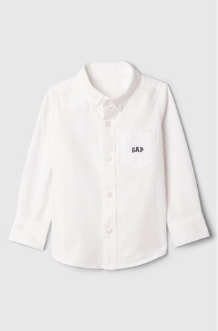 Gap logo košulja dugih rukava za djecu dječake