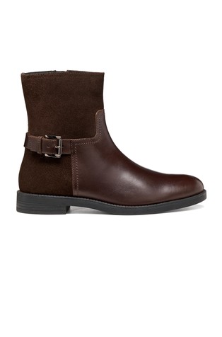 Esmeena leather and suede ankle boots