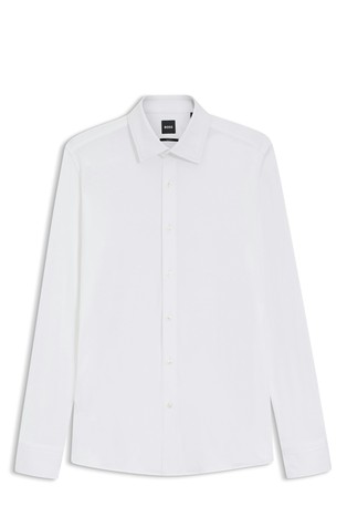 Slim fit košulja od piké jerseya