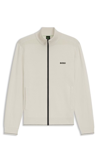 Kardigan sa strukturiranim prednjim dijelom