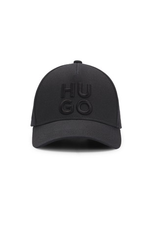 Cotton-twill cap with embroidered logo