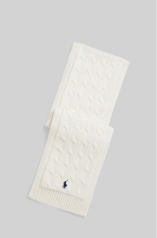 Strukturirano pleten pamučni šal