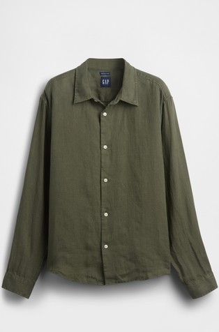 Muška relaxed fit lanena košulja