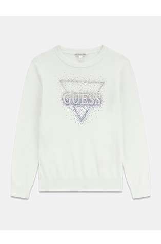 Viscose-blend sweater with Logo