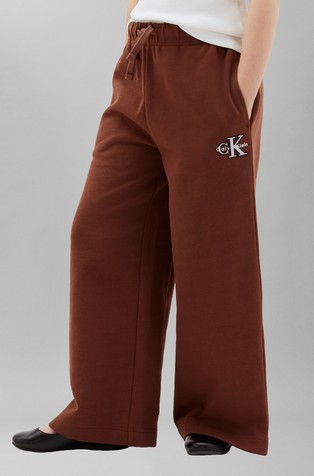 Logo Wide Leg Joggers