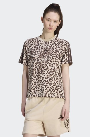 Pamučna majica kratkih rukava s leopard uzorkom