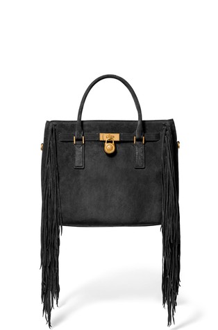 Hamilton Moderne torba od brušene kože s resicama