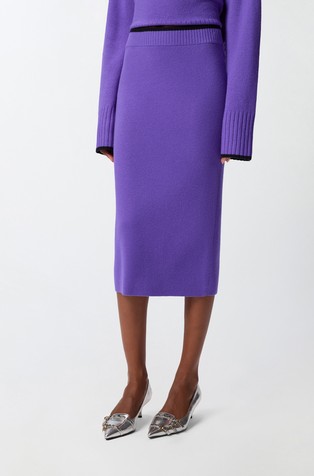 Pletena pencil suknja