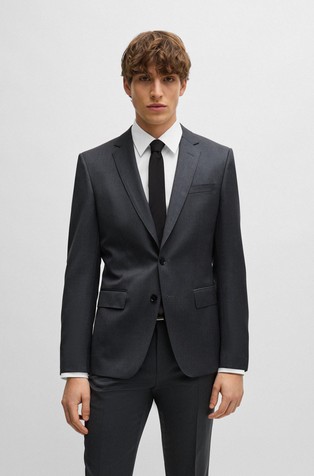 Slim fit sako od djevičanske vune