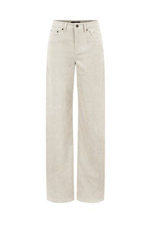 Relaxed fit baršunaste jeans hlače