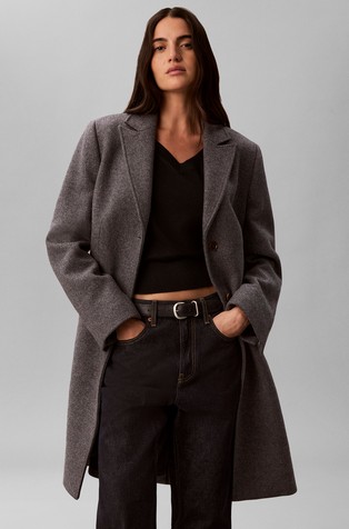 Wool Blend Coat