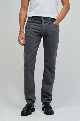 Straight fit hlače od mješavine pamuka