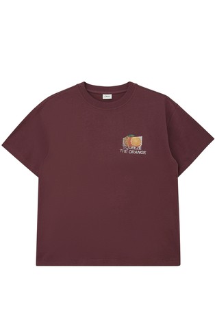 Oversized fit majica s otiskom sprijeda i straga