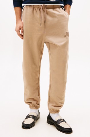 Pamučni donji dio trenirke s izvezenim logotipom