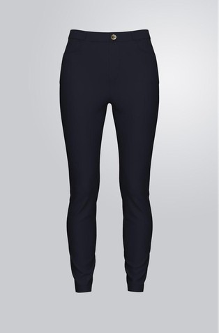 Skinny hlače od milano tkanine