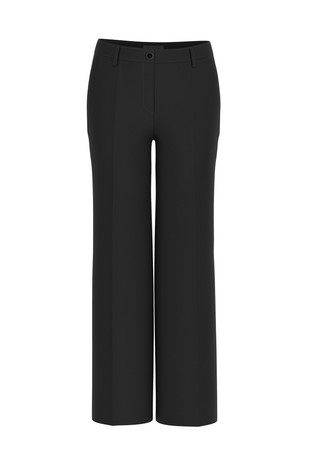 Relaxed fit hlače od mješavine viskoze