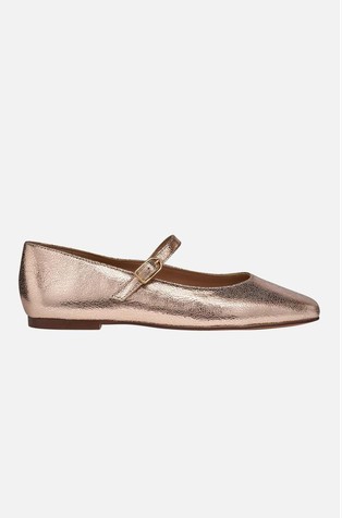 Marsilea kožne balerinke s metalnim sjajem