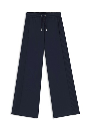 Relaxed fit donji dio trenirke s ukrasnim obrubima