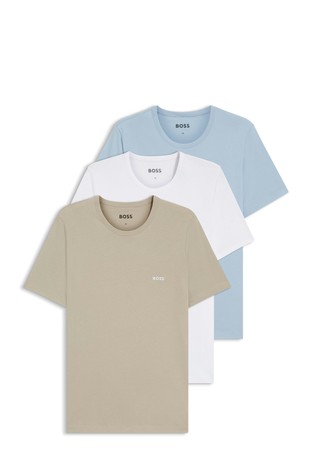 Paket od 3 pamučne potkošulje kratkih rukava