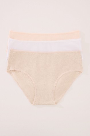 Paket od 3 para gaćica od organskog pamuka sa širokim bočnim dijelom