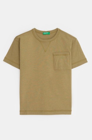 Pamučna majica s džepom na prsima