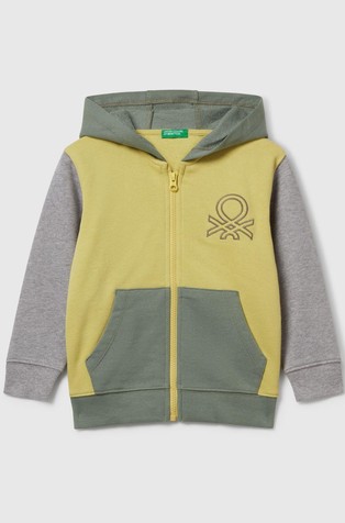 Pamučni pulover s kapuljačom i izvezenim logotipom