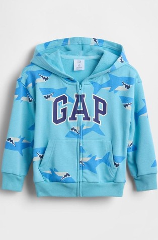 Gap Logo relaxed fit hoodie za djecu dječake