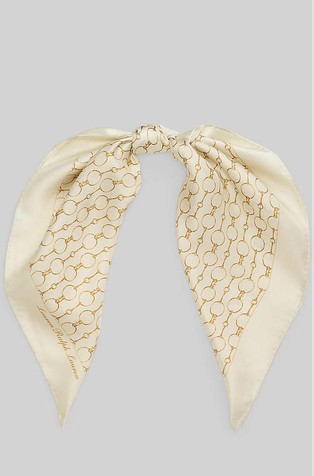 Svilena marama s uzorkom lanca