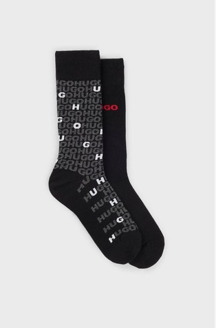 Paket od 2 para čarapa s logo detaljima