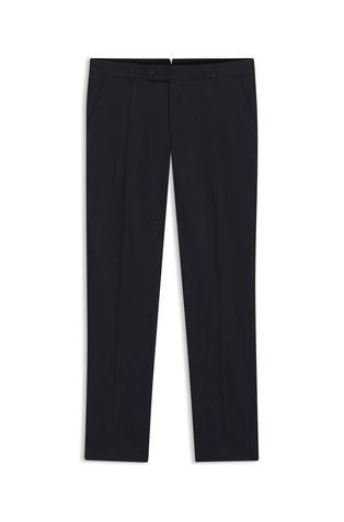 Tapered-fit trousers in stretch canvas