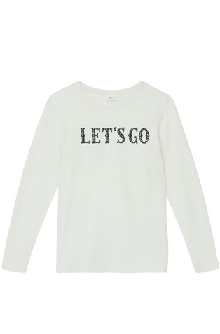 Majica dugih rukava s otiskom sa zakovicama