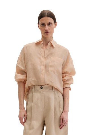 Relaxed fit košulja od ramije