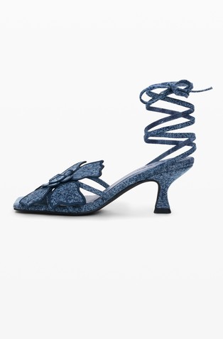 Floral Appliqué Sandal