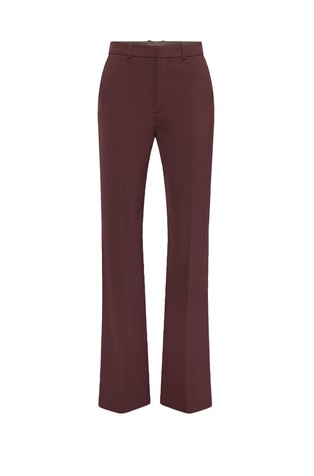 Hlače od kepera sa zvonastim nogavicama