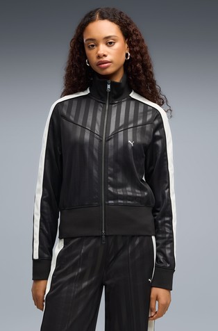 T7 Striped Track Jacket