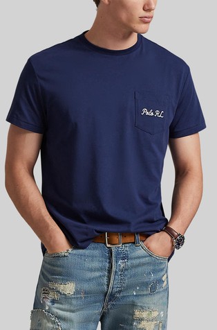 Custom Slim Fit Polo Bear T-Shirt With Back Print