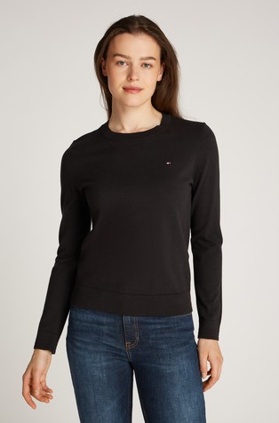 Pleten pamučni pulover