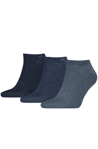 3 Pack Short Socks in Cotton-blend