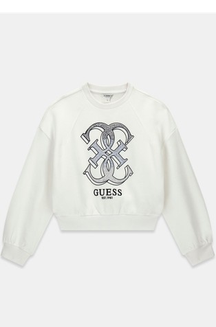 Pulover s 4G logotipom od ukrasnih kamenčića