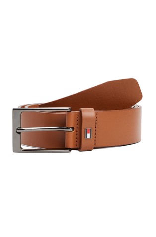 Enamel Flag Leather Belt