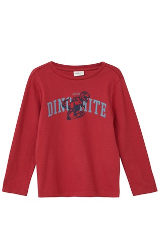 Pamučna majica dugih rukava s otiskom