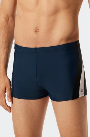 Nautical Active - Retro swim trunks knitwear recycled side stripes