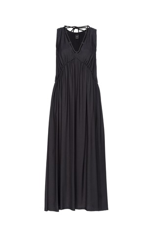 Duga haljina od tehničkog popelina